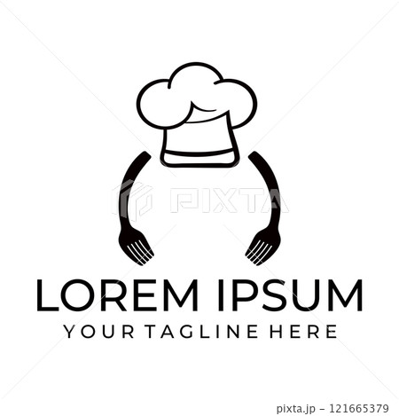 Food studio vector logo. Food studio vector logo. 121665379