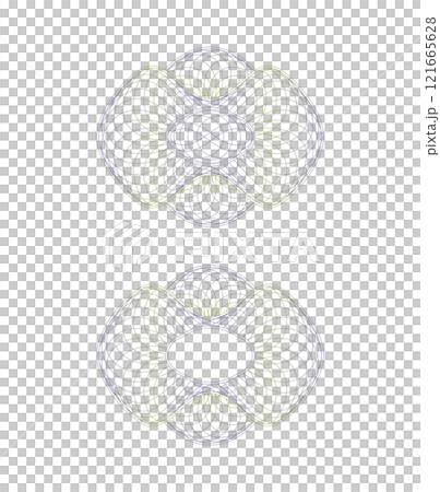 Decorative rosette in two versions. 121665628