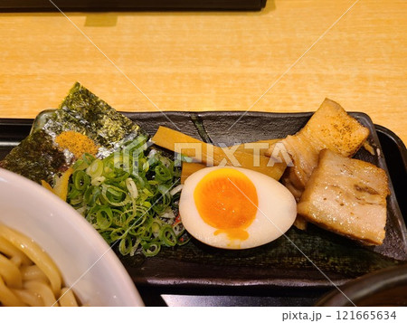 つけ麺のトッピング 121665634