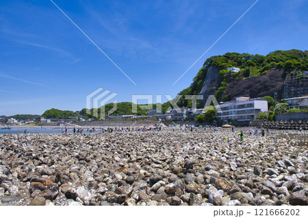 【鎌倉市】干潮時の和賀江島 121666202