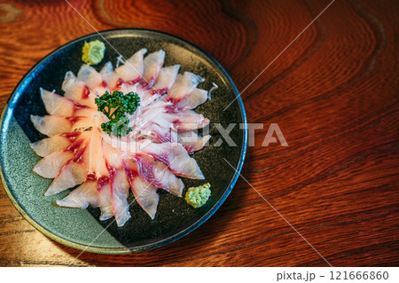 鯉の洗い　刺身　あらい 121666860