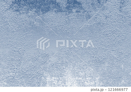 Textured abstract white snow on the surface of a blue background Textured abstract white snow on the surface of a blue background 121666977
