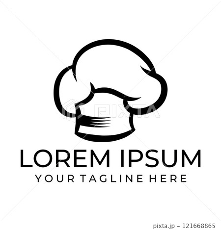 Chef hat logo vector illustration Chef hat logo vector illustration 121668865