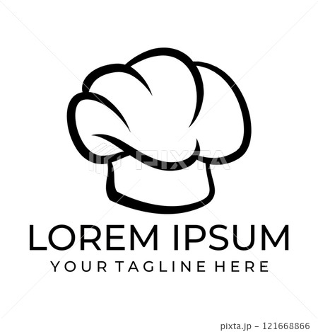 Chef hat logo vector illustration Chef hat logo vector illustration 121668866