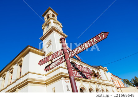 Beechworth Town Centre in Australia 121669649
