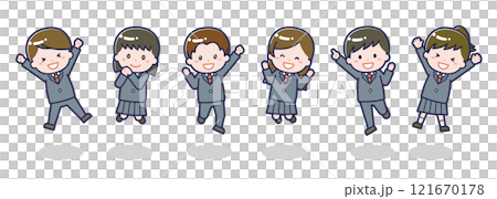 各種人的集合_玩得開心_青少年男女 121670178