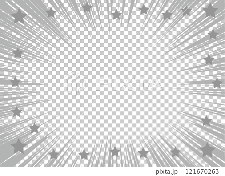 背景輻射_帶有灰色星星 121670263