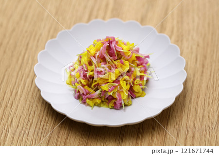 菊の花の酢の物 121671744