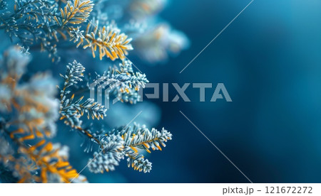 A simple winter design is perfect for greetings 121672272