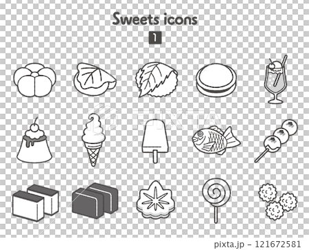 糖果圖示集合 1 糖果圖示集合 1 121672581