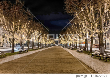 illumination in Berlin on New Year's Eve. illumination in Berlin on New Year's Eve. 121672975