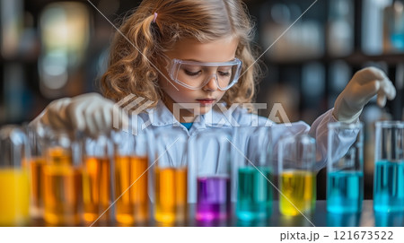 The concept of involving children in science from school age 121673522