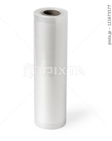 Plastic Packing Wrap Film Isolated 121673577