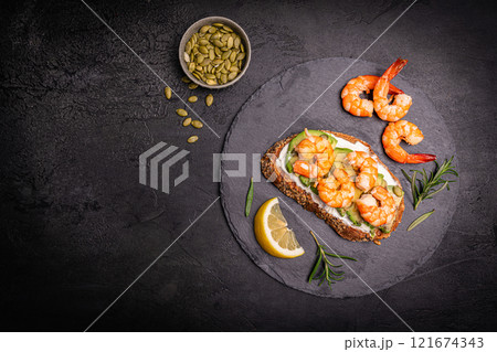 Healthy shrimp sandwiches Healthy shrimp sandwiches 121674343