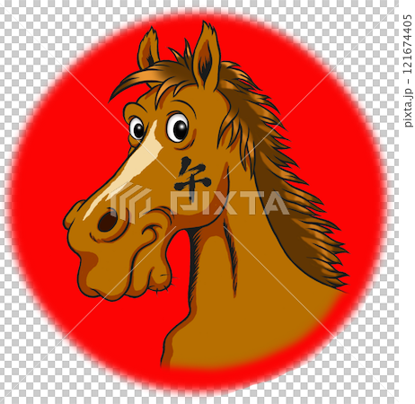 2026 Year of the Horse, New Year's card parts illustration png 2026 Year of the Horse, New Year's card parts illustration png 121674405
