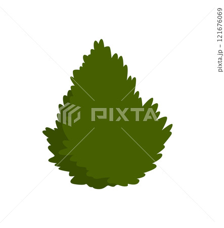Stylized Green Leafy Texture Created Specifically for Nature Themes and Design Projects 121676069