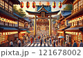 十日戎の賑わい：西宮神社（兵庫県） 121678002