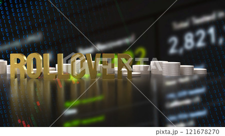 The Rollover text on Business Background 3d rendering. The Rollover text on Business Background 3d rendering. 121678270