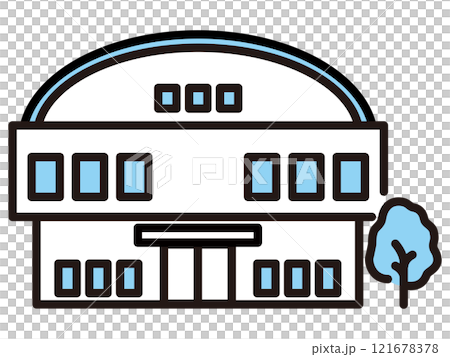 簡單的健身房圖 簡單的健身房圖 121678378