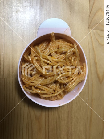 レンジでナポリタン 121678446