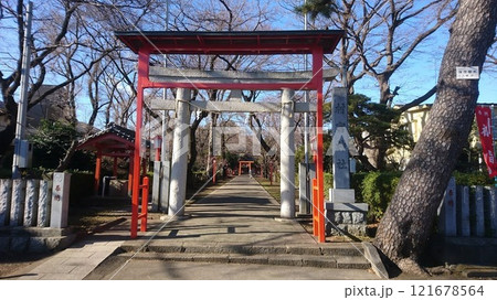 相模原市中央区に鎮座する村富神社 121678564