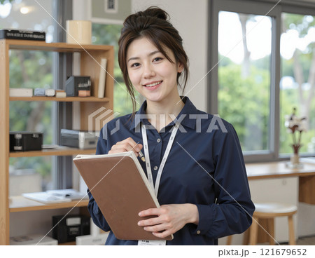 介護職の女性 介護職の女性 121679652