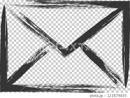 Business-related handwritten illustrations: Email Business-related handwritten illustrations: Email 121679835