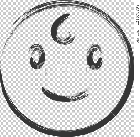 Childcare-related brush-drawn illustrations: Babies 121679898