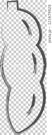 蔬菜畫筆單品插畫毛豆 121679928