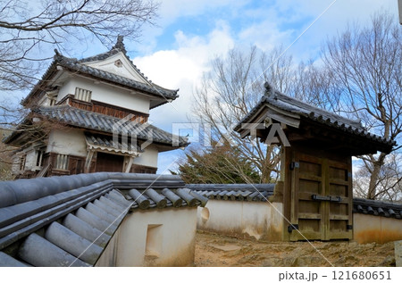 備中松山城 二重櫓・腕木御門 備中松山城 二重櫓・腕木御門 121680651