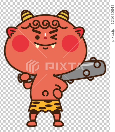 赤鬼さんのイラスト素材 [121680845] - PIXTA