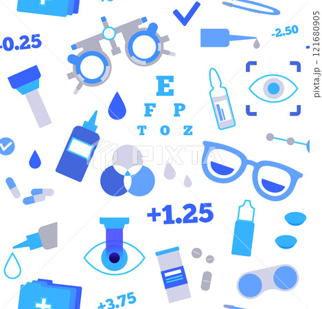 Eyesight examination pattern Eyesight examination pattern 121680905