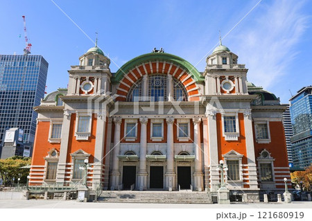 大阪、中之島、公園、中央公会堂、大阪市中央公会堂、大阪中央区、中ノ島の中央公会堂、 121680919