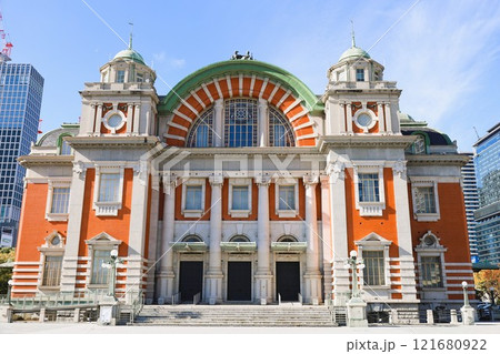 大阪、中之島、公園、中央公会堂、大阪市中央公会堂、大阪中央区、中ノ島の中央公会堂、 121680922