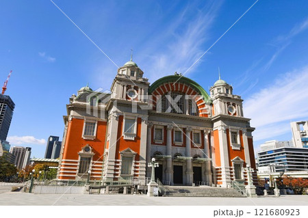 大阪、中之島、公園、中央公会堂、大阪市中央公会堂、大阪中央区、中ノ島の中央公会堂、 121680923