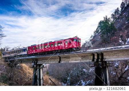山の冬景色と只見線~Ver.2020~ 山の冬景色と只見線~Ver.2020~ 121682061