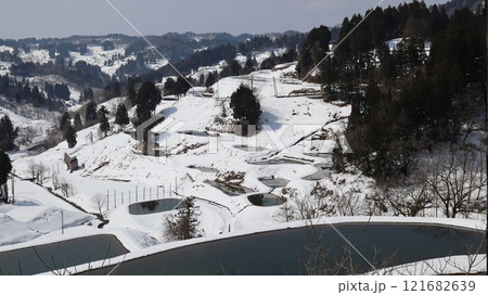 山古志 棚田の雪景色 山古志 棚田の雪景色 121682639