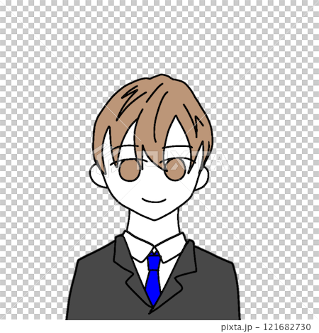 スーツを着た男子 スーツを着た男子 121682730