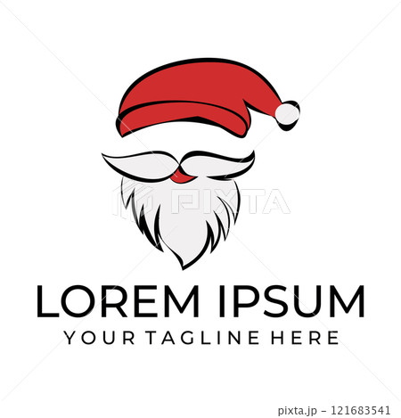 Santa Claus vector illustrations design icon logo 121683541
