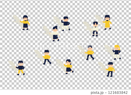 簡單可愛的人物設計 | 溝通社會生活人際合作 簡單可愛的人物設計 | 溝通社會生活人際合作 121683842