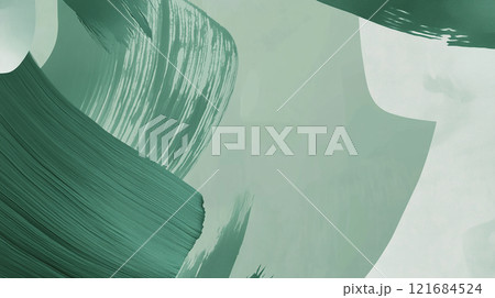 緑色の抽象的なブラシストロークの背景素材 緑色の抽象的なブラシストロークの背景素材 121684524