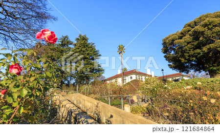 港の見える丘公園の冬 港の見える丘公園の冬 121684864