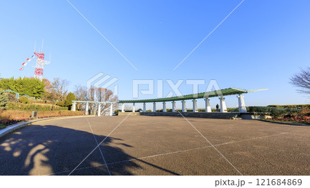 港の見える丘公園の冬 港の見える丘公園の冬 121684869