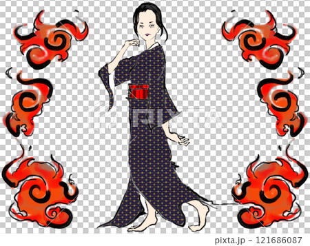 Yamato Nadeshiko and Flame 121686087
