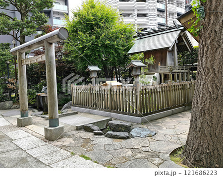 厳嶋神社(抜弁天)の境内【東京都新宿区】 厳嶋神社(抜弁天)の境内【東京都新宿区】 121686223