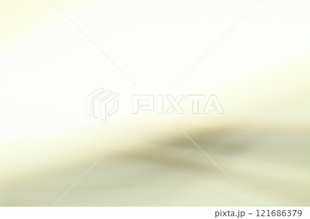 ブラウン・オリーブ色系の緩やかなライン背景　 121686379