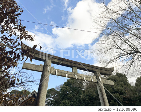 許波多神社の鳥居 121689090