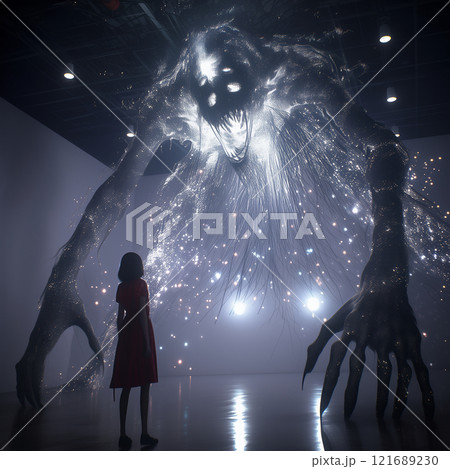 奇怪生物現代アート美術館　作品名【コスモ】 121689230