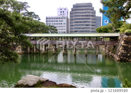 高松城跡・鞘橋（香川県・高松市） 121689580