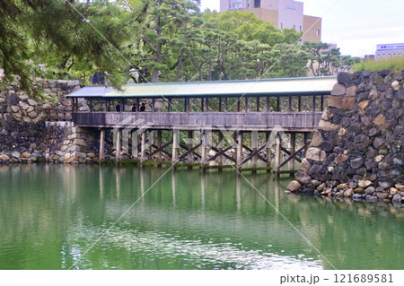 高松城跡・鞘橋（香川県・高松市） 121689581